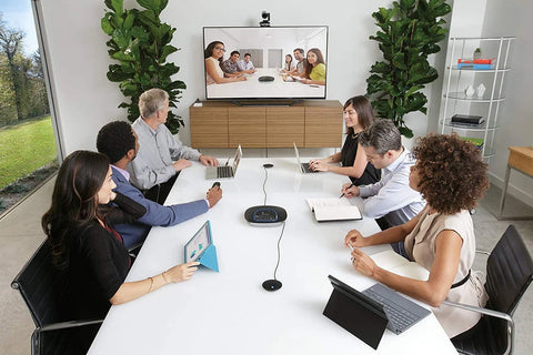 Webcam com Expansão de Microfones Logitech Group 960-001060